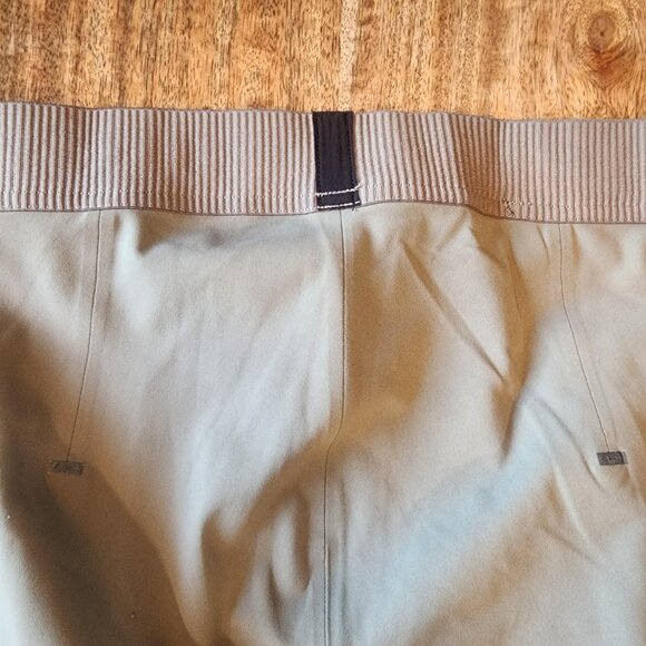 Lululemon Pants Mens Large Gray Green License to Train LTT Leggings Running Gym - Picture 6 of 9